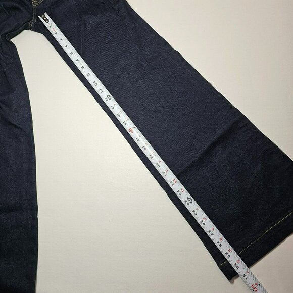 American Eagle Super Stretch High Rise Wide Leg Jeans NWT Women's Size 0 Dark - Picture 11 of 11